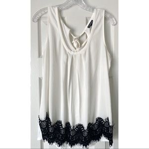 Lace Detail Top